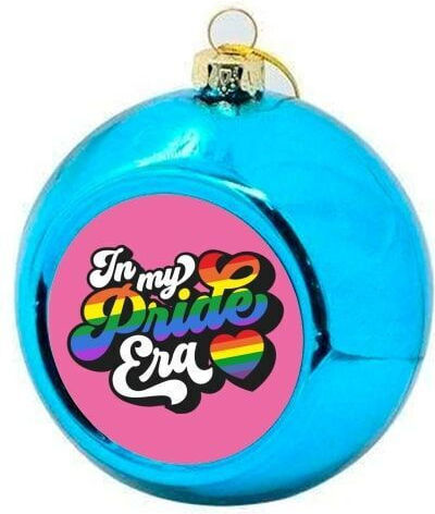 Christmas Tree Ornament Ball In My Pride Era