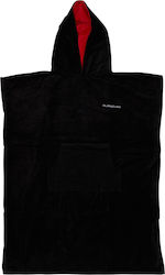 Quiksilver M Hoody Towel 110cm X 81cm Aqyaa03233-xskk Black