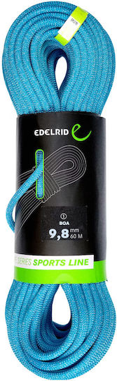 Edelrid Динамично Въже За Планинарство С Дължина 60м Синьо