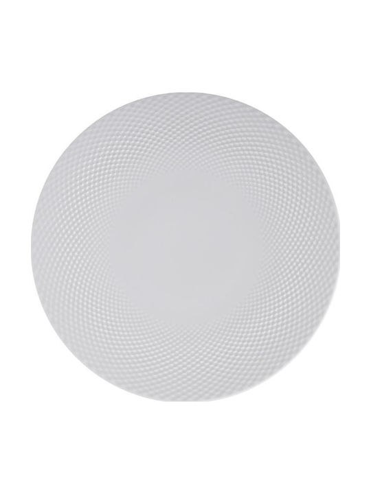 Kutahya Porselen Panio Shallow Plate From White Porcelain 28cm 6 Pieces
