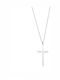 Puppis Women's Steel Cross with Chain