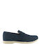 Men's Moccasins in Blue Colour