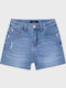 Kids Denim Blue Shorts/Bermuda
