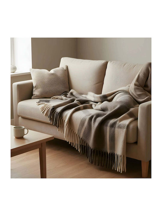 Phos & Gaia Armchair Throw Knitted 160x130cm Throw Frasse