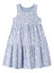 Mädchenkleid Ärmellos Flieder