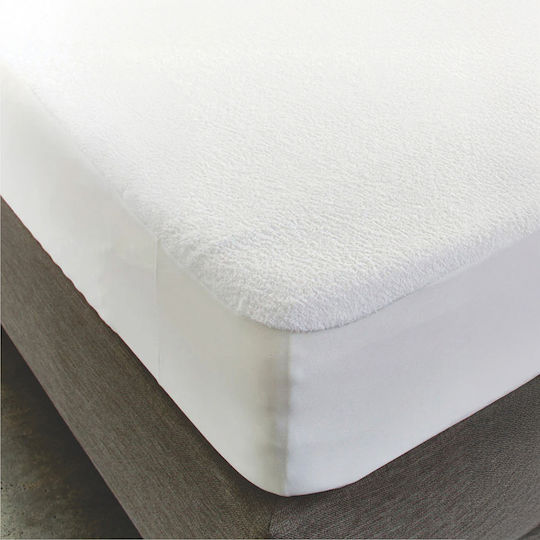 Adam Home King Size Wasserdichtes Terry Matratzenschutzbezug 185x200+40cm
