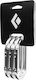 Black Diamond Oval Keylock Carabiner 3-pack Polished