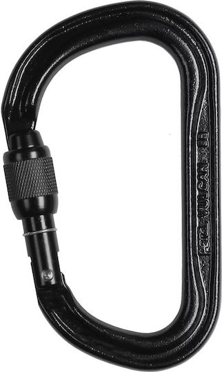 Petzl Vulcan Carabinier Cu Închidere Cu Șurub Negru