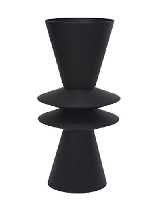 InTheBox ZIK Metal Candle Holder in Black Colour 19.5x19.5cm