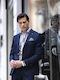 Men's Suit with Slim Fit Blue
