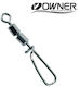 Пръстен За Разделяне На Тел Owner Sinker Hook W Crane Swivel 16