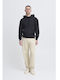 Herren-Sweatpants Fußball Beige