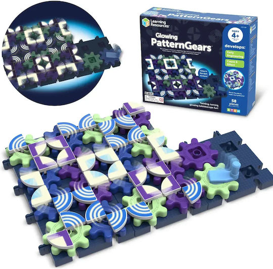 Learning Resources Glowing Patterngears 4+ Ετών Ler9326