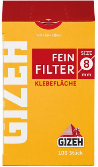 Gizeh Filtre Regular Cutie 100 Bucăți 8mm