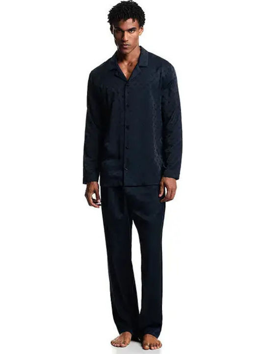 Emporio Armani Winter Men's Pyjama Blue