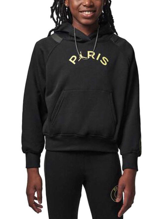 Kids Sweatshirt with Hood Black