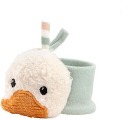 6702417 Sterntaler Edda Duck Wrist Rattle Fabric Baby Rattle Wrist Duck Edda