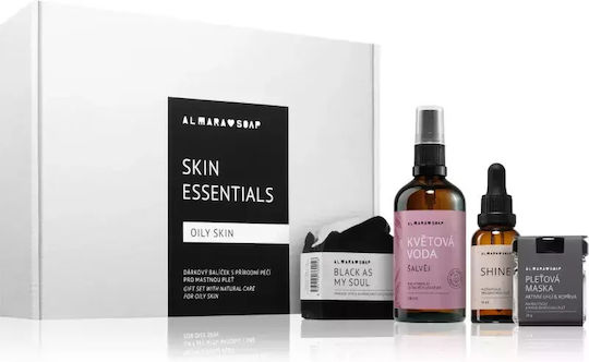 Комплект За Грижа За Кожата Skin Essentials За Мазна Кожа Подаръчен Комплект