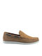 Men's Moccasins In Tabac Brown Colour