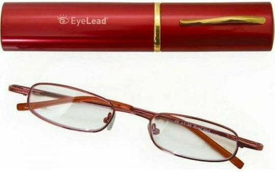 Eyelead Lesebrillen +3.75 mit Magnet in Roter Farbe 2179814