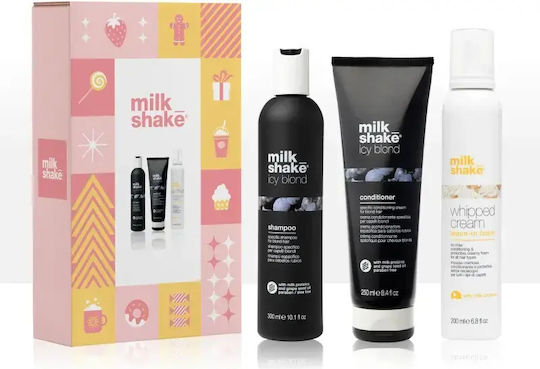 Milk_shake Icy Blond Holiday Gift Set Blonde Balayage Hair