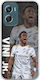 Football Stars Vinicius Junior Motorola Moto G06 Flexible Tpu Transparente Silikon