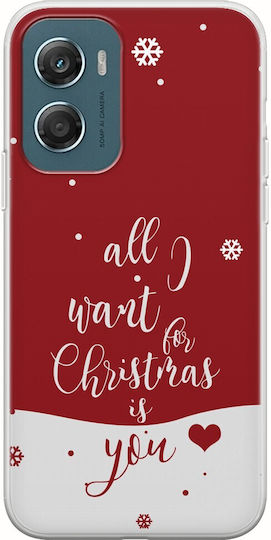 All I Want Christmas Motorola Moto G06 Flexible Tpu Διάφανη Σιλικόνη