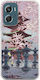 Ukiyo-e Cherry Blossom Motorola Moto G06 TPU Flexibil Silicon Transparent