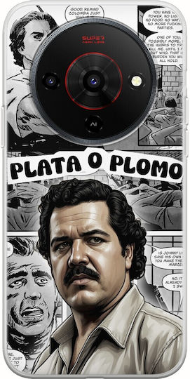 Tv Quotes Pablo Escobar Zte Blade A76 5g Гъвкав Tpu Прозрачен Силикон