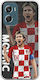 Football Stars Luka Modric Kroatien Motorola Moto G06 Flexible Tpu Transparente Silikon