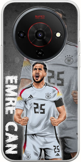 Euro 2024 Emre Can Zte Blade A76 5g Husa Transparentă Din Silicon TPU Flexibilă