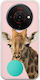 Bubblegum Giraffe Zte Blade A76 5g TPU Flexibil Silicon Transparent