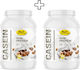 Elit Nutrition Casein 750g Vanilla Cookie Dough & Elit Nutrition Casein 750g Chocolate Cream Custom Bundle
