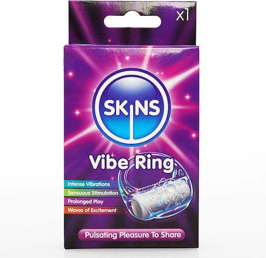 Δονούμενο Δαχτυλίδι Πέους Skins Vibe Ring Skins Sexual Health