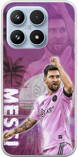 Football Stars Lionel Messi Miami Xiaomi 17 5g Flexibles Tpu Durchsichtige Silikon Handyhülle
