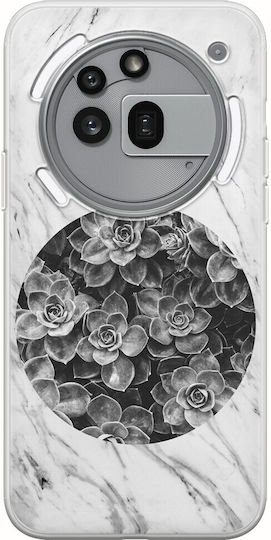 Succulent Marble Nothing Phone 3a Pro 5g TPU Flexibil Silicon Transparent