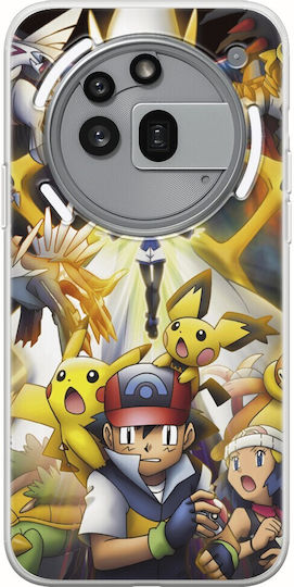 Pokemon Nothing Phone 3a Pro 5g Flexible TPU Transparent Silicone