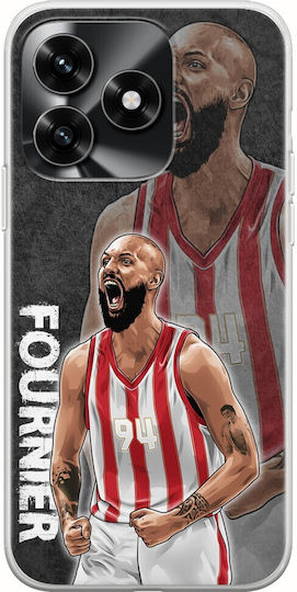Euroleague Stars Evan Fournier Honor X5c Plus Flexible TPU Transparent Silicone