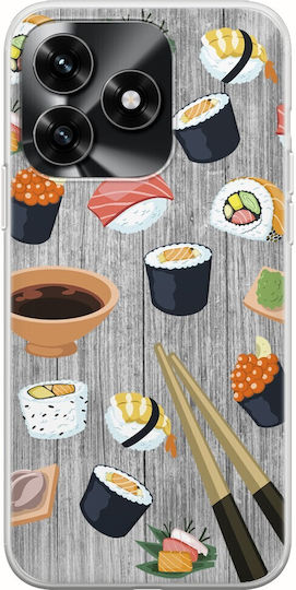 Sushi Love Honor X5c Plus Siliconă Transparentă TPU Flexibilă