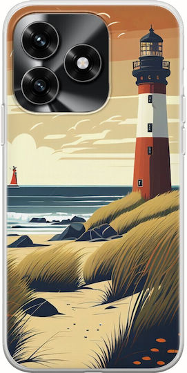 Lighthouse Honor X5c Plus Flexible TPU Transparent Silicone