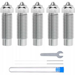 Elegoo Neptune 4 Max 4 Plus Set Duză Din Oțel Călit De Dimensiuni Multiple Elegoo Neptune 4 Max 4 Plus Set Duză Din Oțel Călit De Dimensiuni Multiple