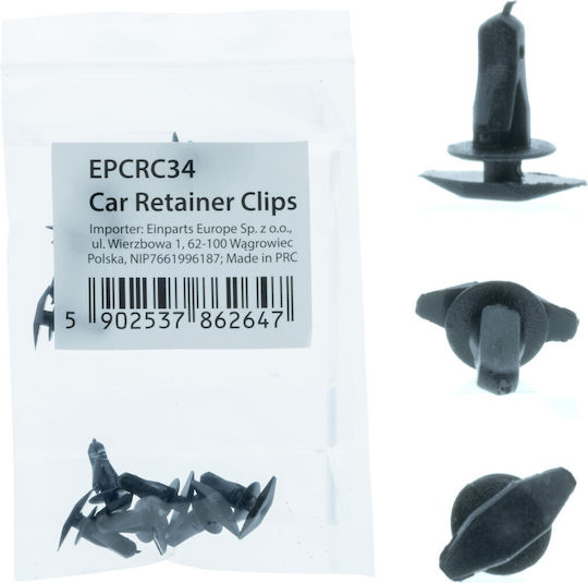 Einparts Set 10 Car Clips Toyota Highlander 2010-2013