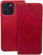 Smart Book Synthetic Leather / Silicone Red (Redmi Note 15 Pro+ / Poco M8 Pro)