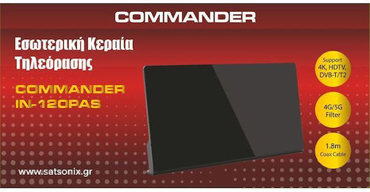 Commander In-120pas Indoor TV Antenna