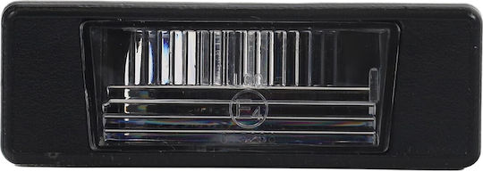 Einparts Left License Plate Light 12V Universal Nissan Juke NV200 Pulsar Qashqai X-Trail