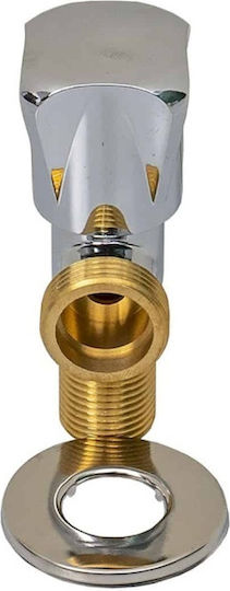 Corner Service Faucet 1 2"-3 4" Chrome Ceramic Cartridge Z-tools Zts 8316