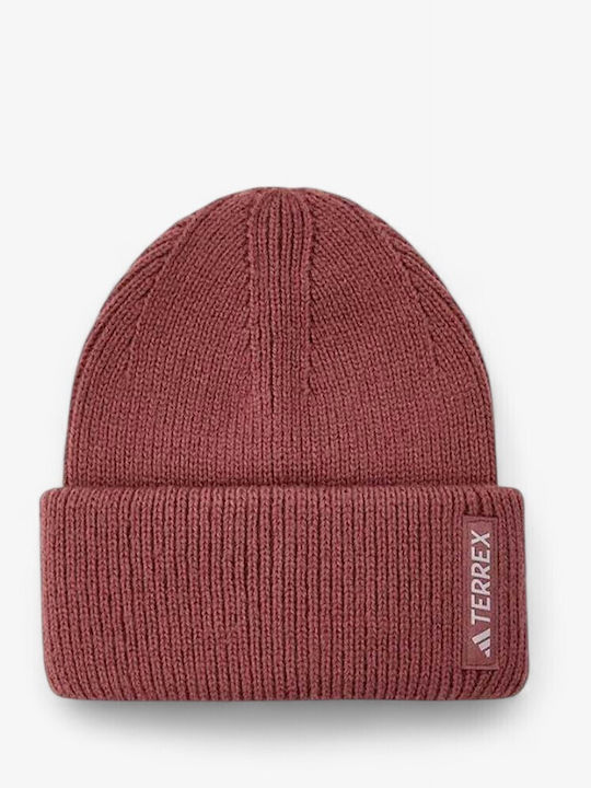 Terrex Шапка Unisex Плетена В Бордо Цвят