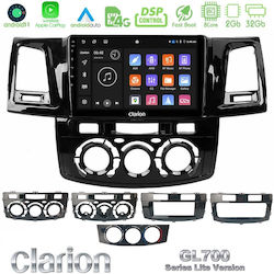 Clarion Car Audio System Toyota Hilux 2007-2016 with Bluetooth USB & GPS Clarion Car Audio System Toyota Hilux 2007-2016 with Bluetooth USB & GPS