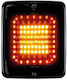 Strands Lumina Din Spate Performance Dark Knight Pătrat Ize Led Sld800630