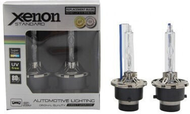 Car Lamps D2S Xenon 6000K Cold White 35W 2 Pieces